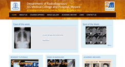 Desktop Screenshot of jssmcradiology.com